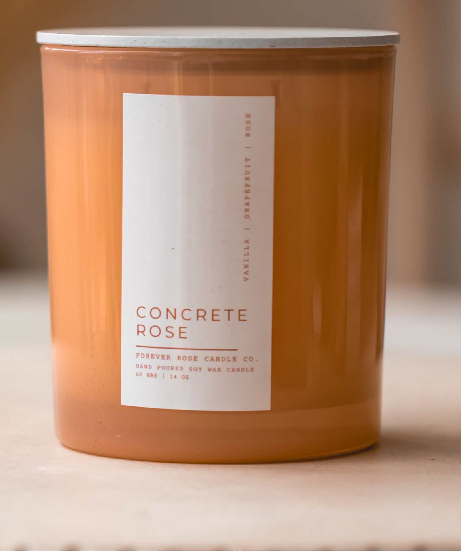 Concrete Rose – Forever Rose Candle Company